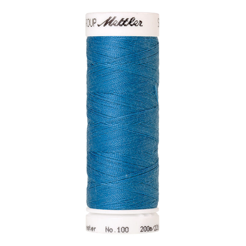 Fils Polyester Seralon 200 m - Bleu clair
