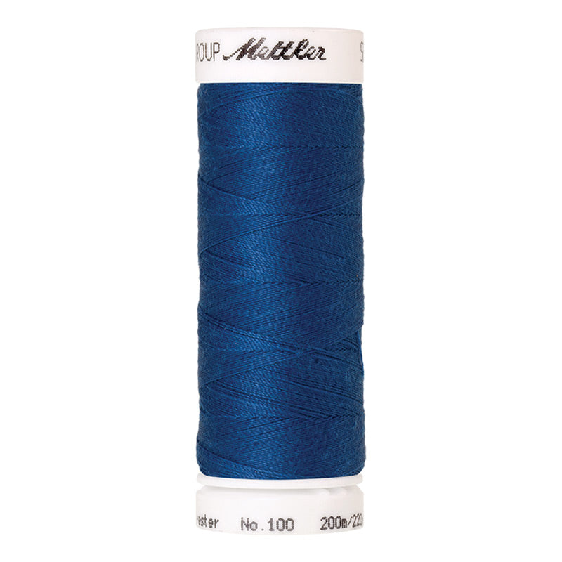 Fils Polyester Seralon 200 m - Bleu foncé