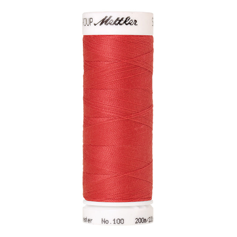 Fils Polyester Seralon 200 m - Rouge