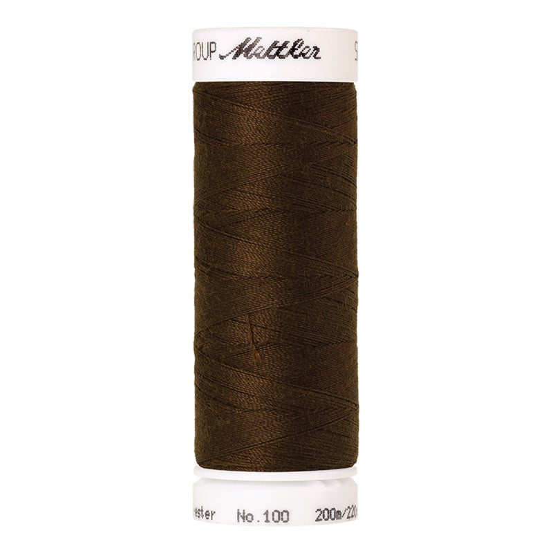 Fils Polyester Seralon 200 m - Marron