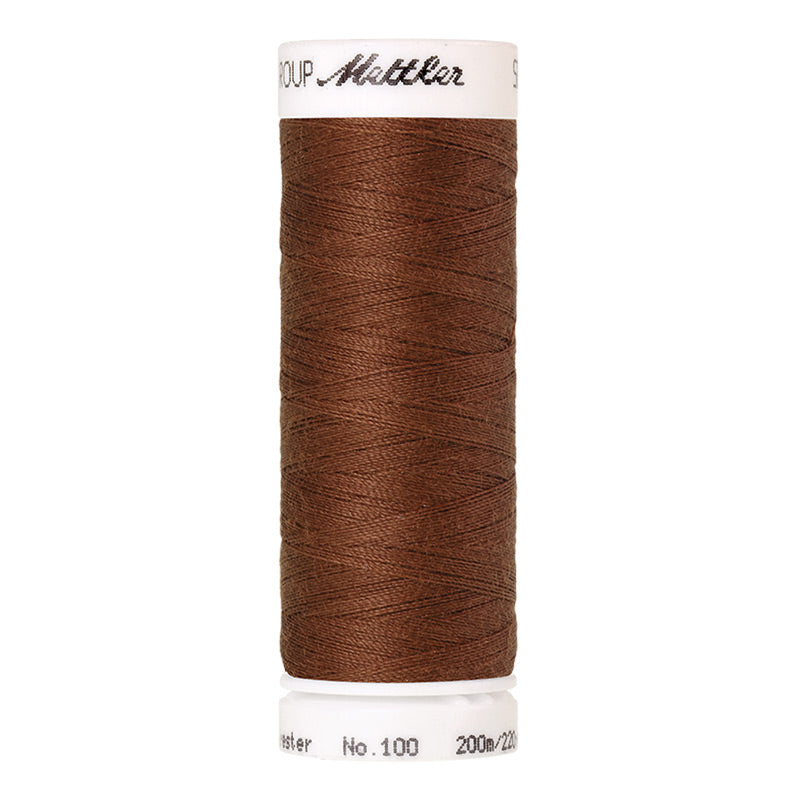 Fils Polyester Seralon 200 m - Marron