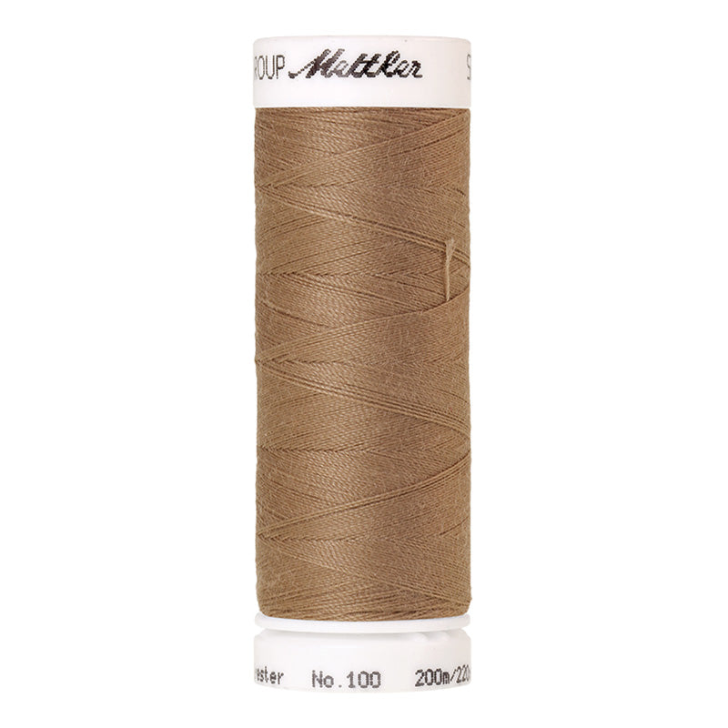 Fils Polyester Seralon 200 m - Marron