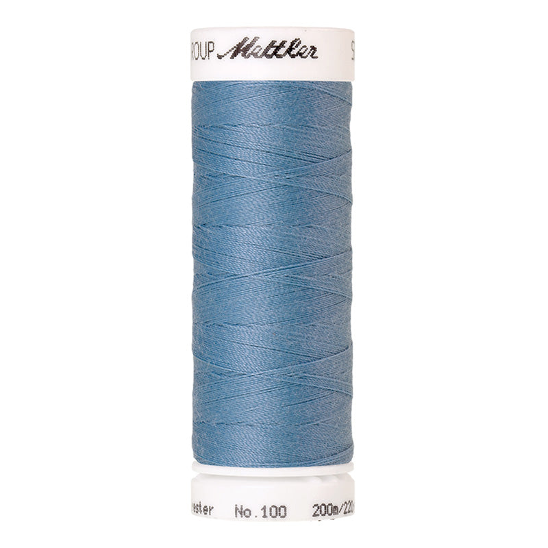 Fils Polyester Seralon 200 m - Bleu clair