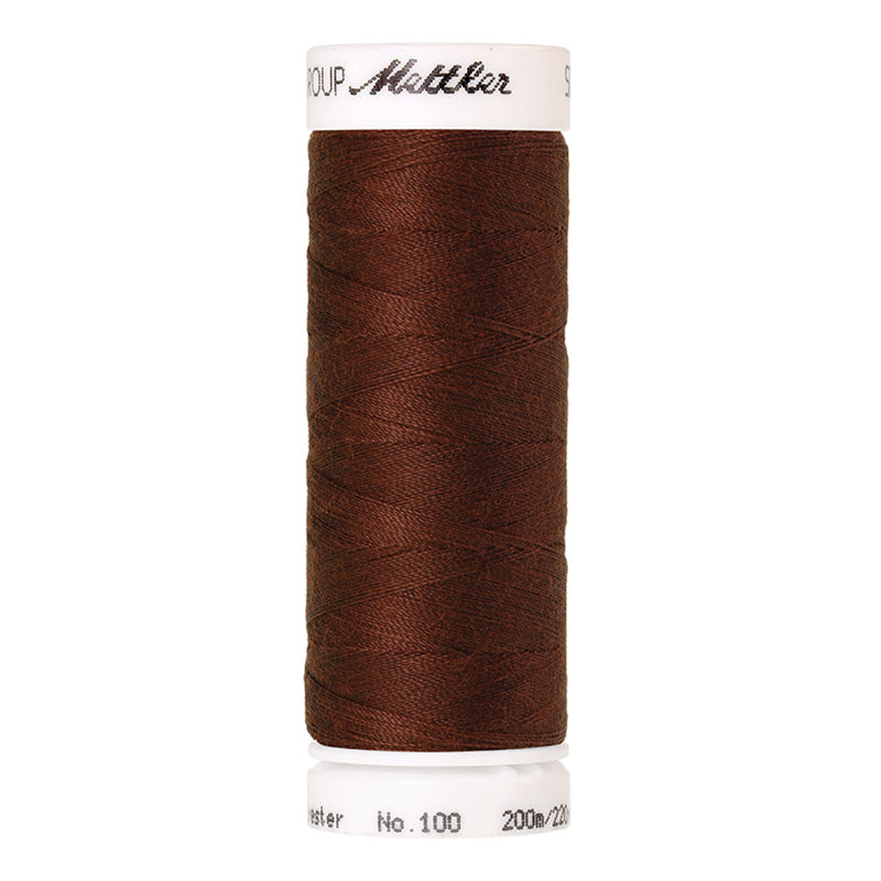 Fils Polyester Seralon 200 m - Marron