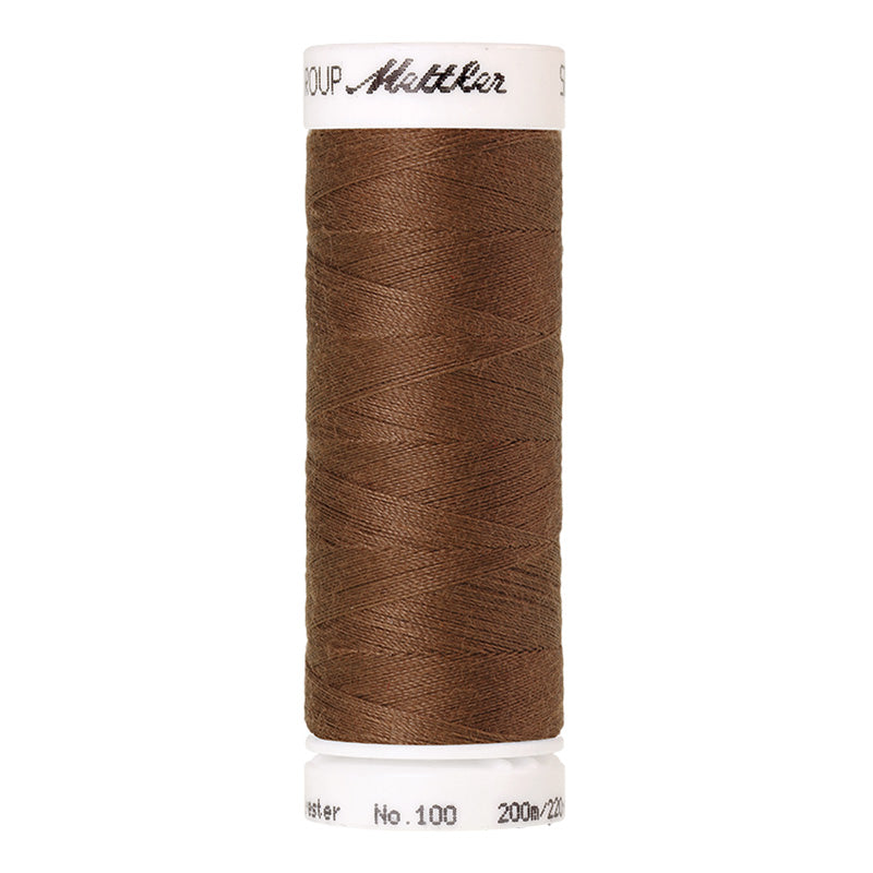 Fils Polyester Seralon 200 m - Marron