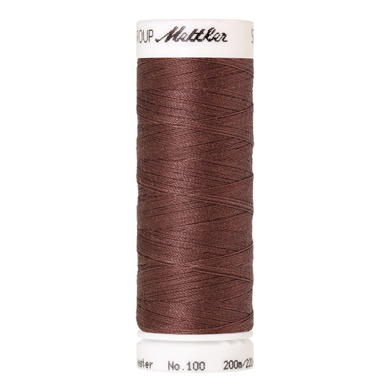 Fils Polyester Seralon 200 m - Marron