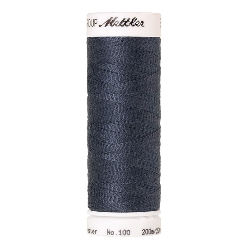 Fils Polyester Seralon 200 m - Bleu foncé