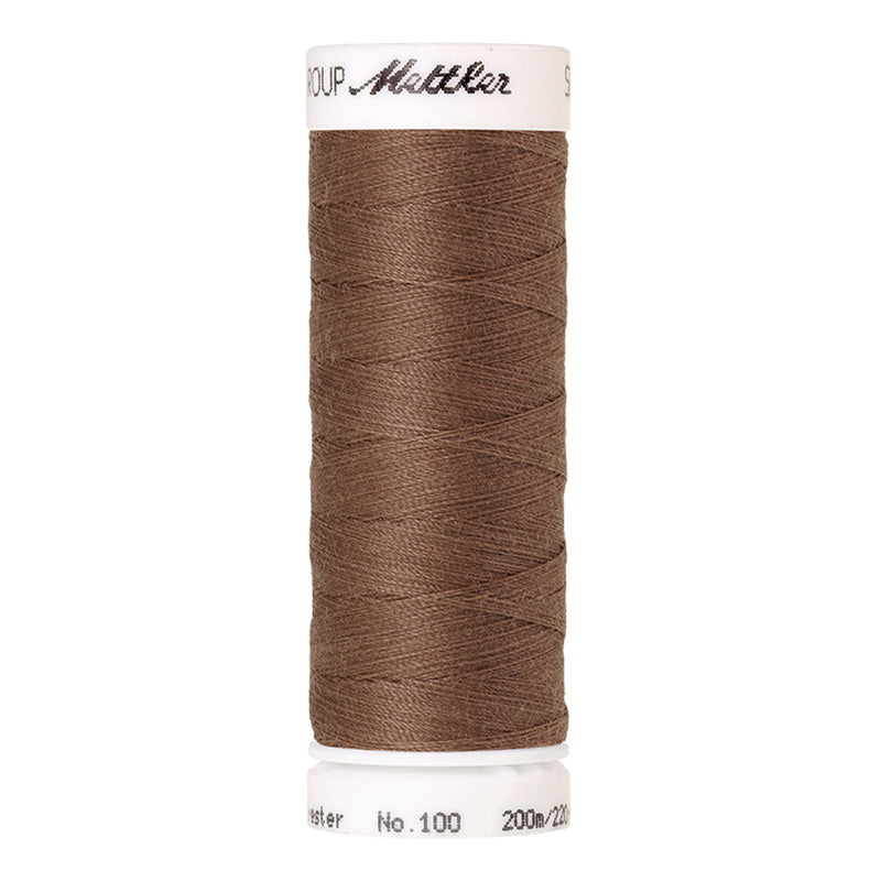 Fils Polyester Seralon 200 m - Marron