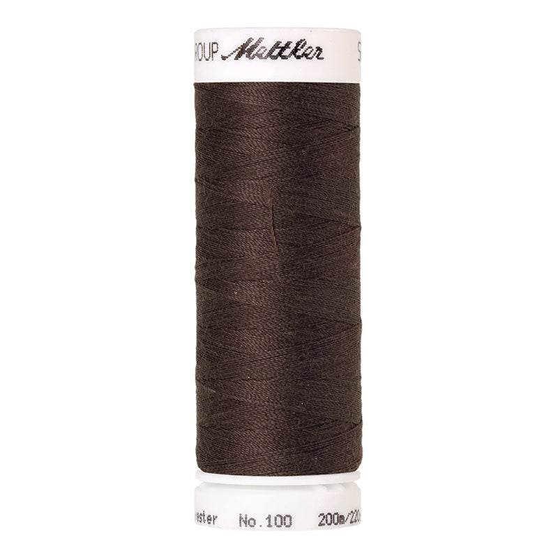Fils Polyester Seralon 200 m - Marron