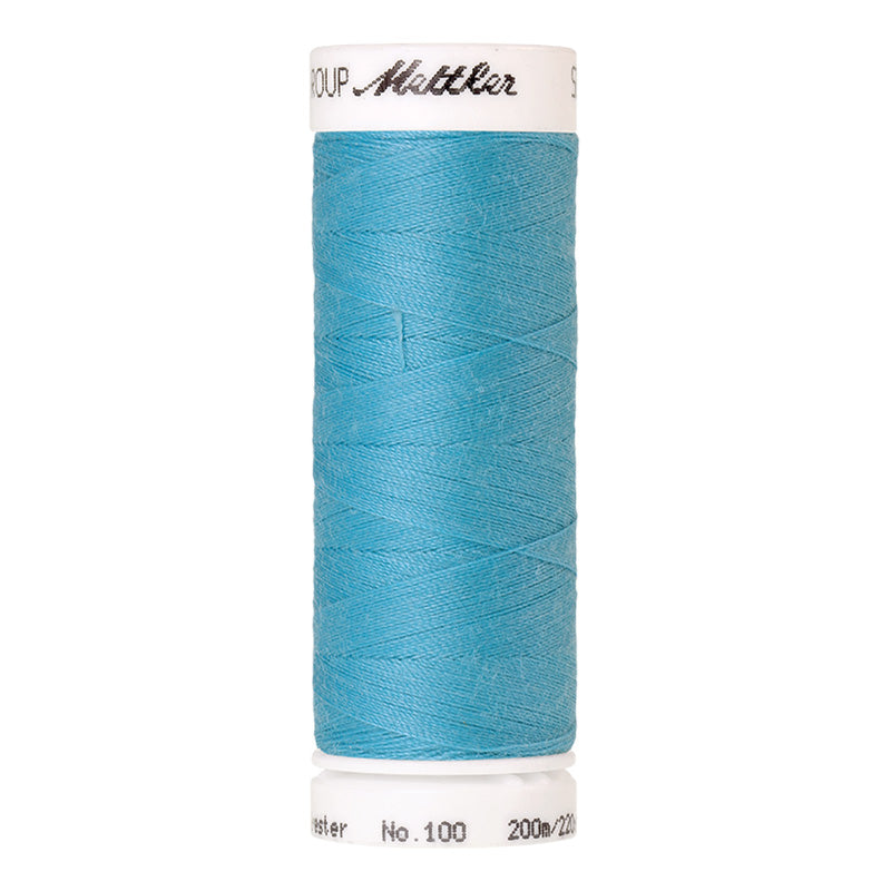 Fils Polyester Seralon 200 m - Bleu clair
