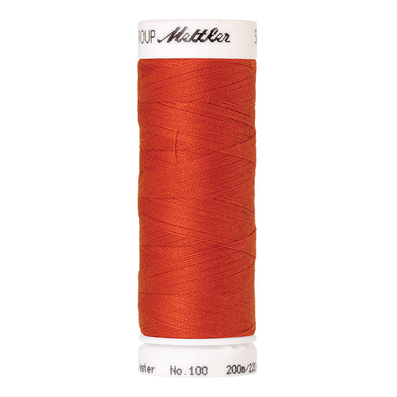Fils Polyester Seralon 200 m - Orange