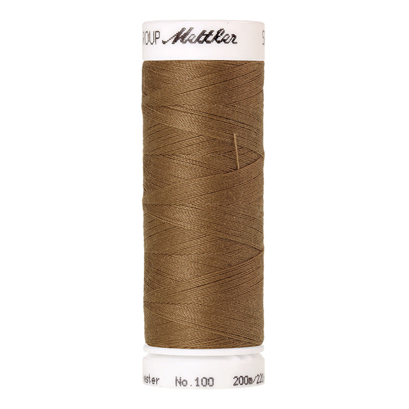 Fils Polyester Seralon 200 m - Marron