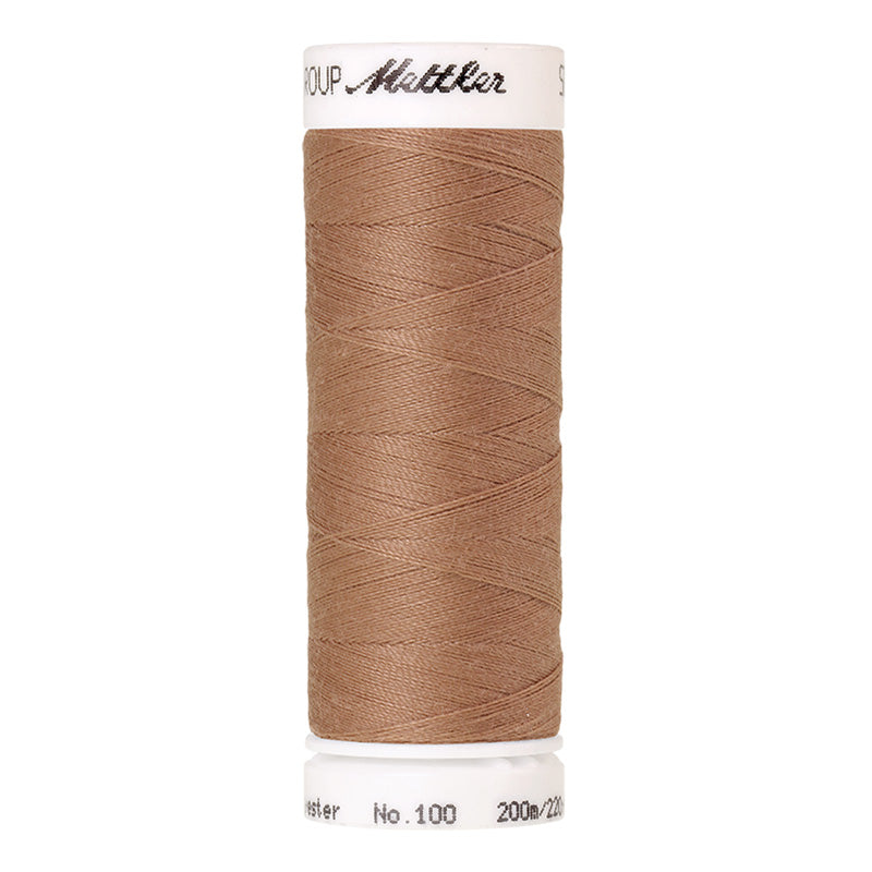 Fils Polyester Seralon 200 m - Marron