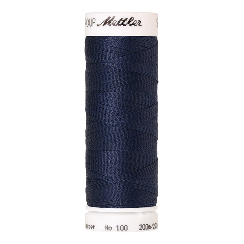 Fils Polyester Seralon 200 m - Bleu foncé