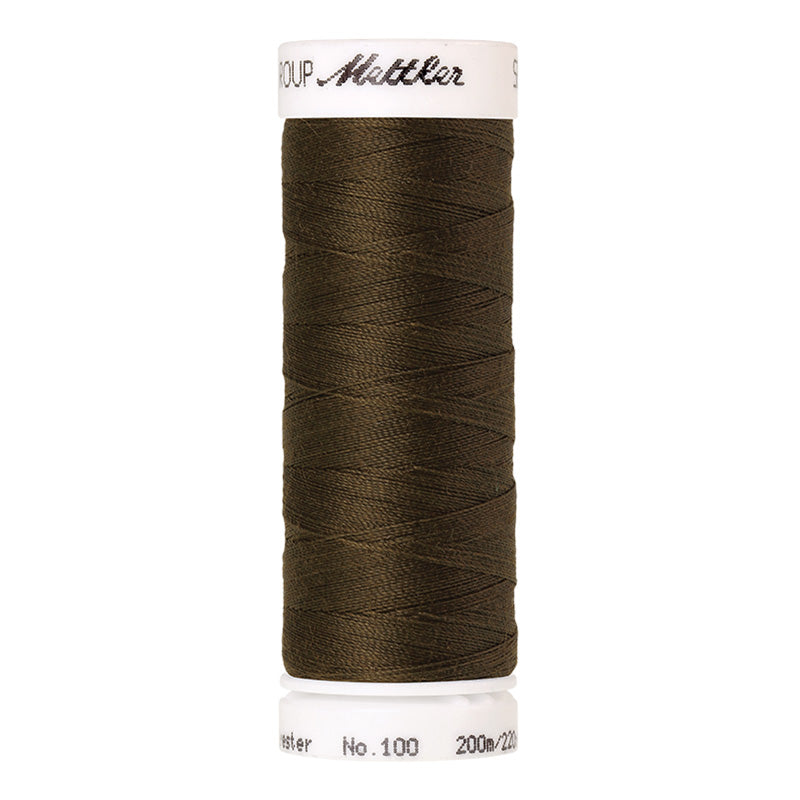 Fils Polyester Seralon 200 m - Marron