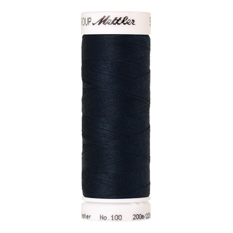 Fils Polyester Seralon 200 m - Bleu foncé