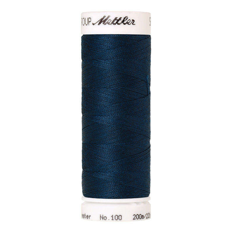 Fils Polyester Seralon 200 m - Bleu foncé