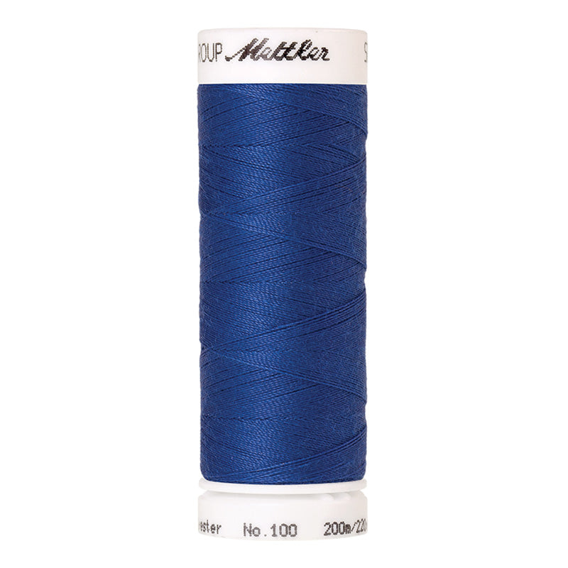 Fils Polyester Seralon 200 m - Bleu foncé