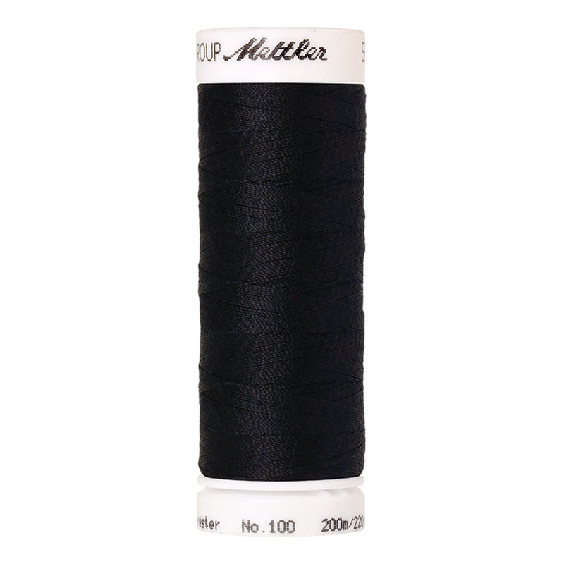 Fils Polyester Seralon 200 m - Bleu foncé