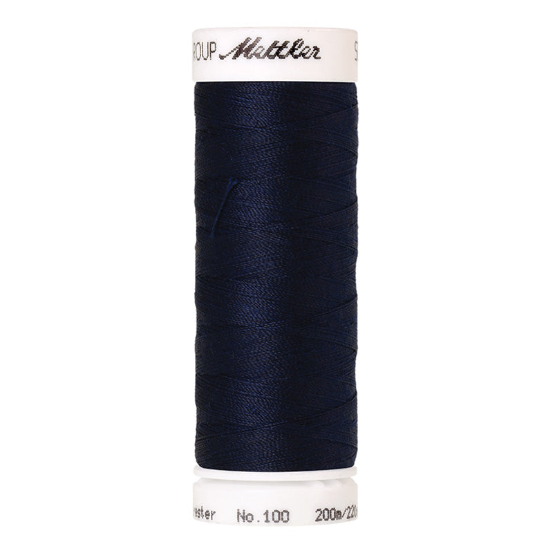 Fils Polyester Seralon 200 m - Bleu foncé