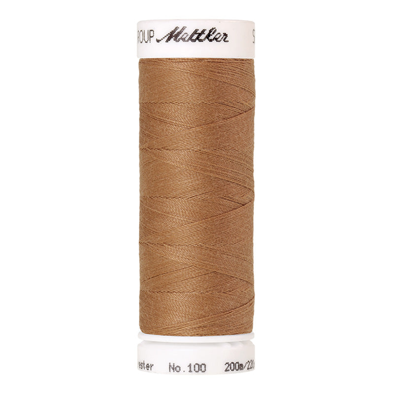 Fils Polyester Seralon 200 m - Marron