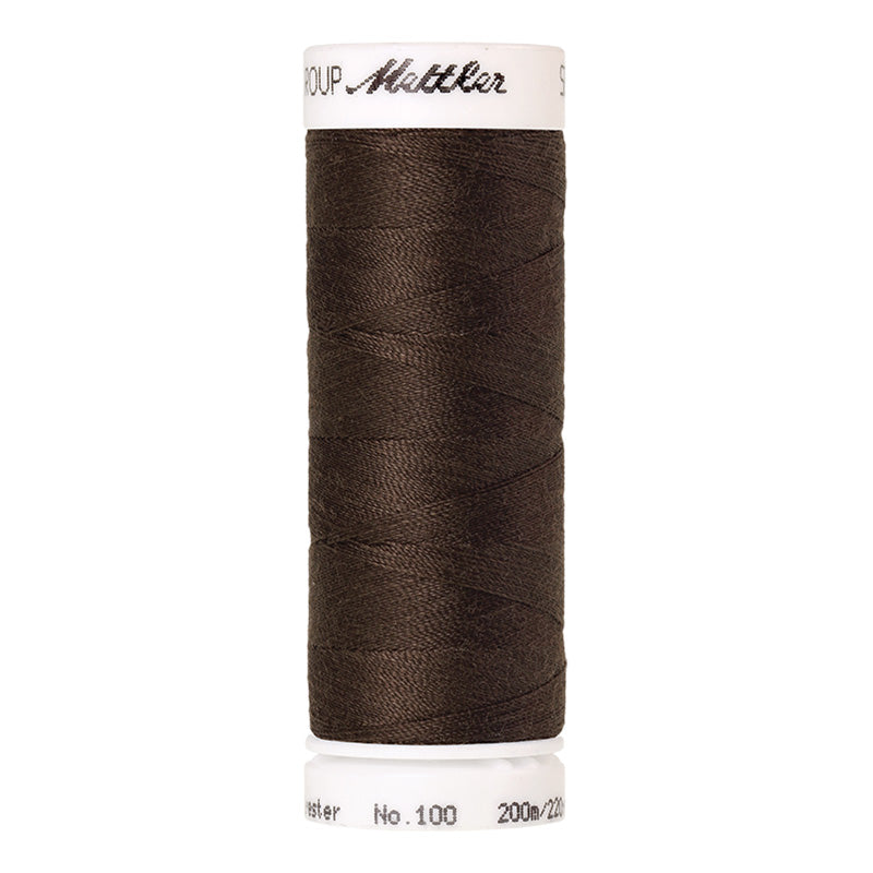 Fils Polyester Seralon 200 m - Marron
