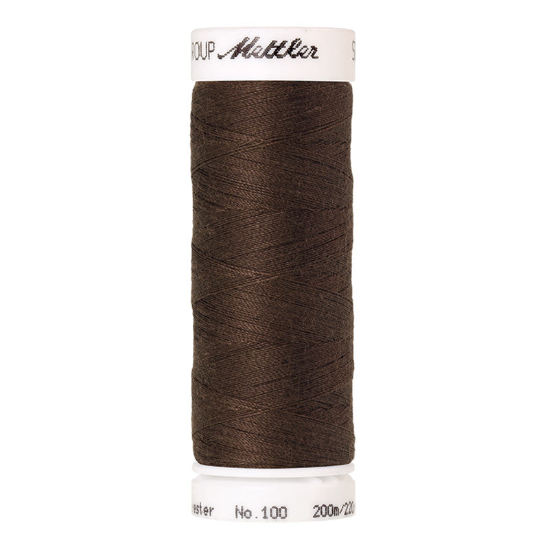 Fils Polyester Seralon 200 m - Marron