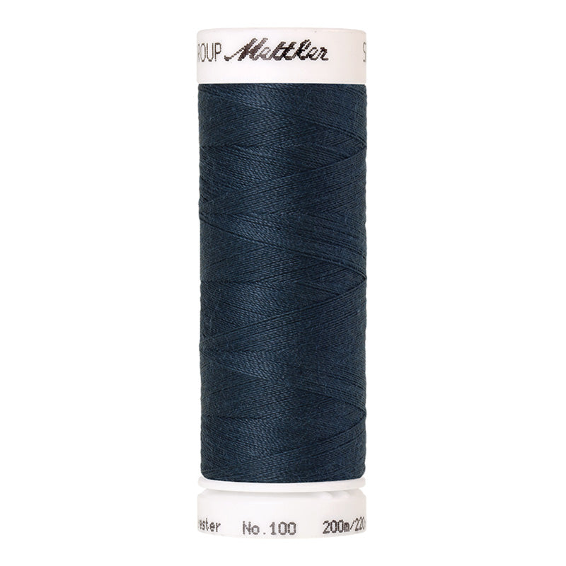 Fils Polyester Seralon 200 m - Bleu foncé