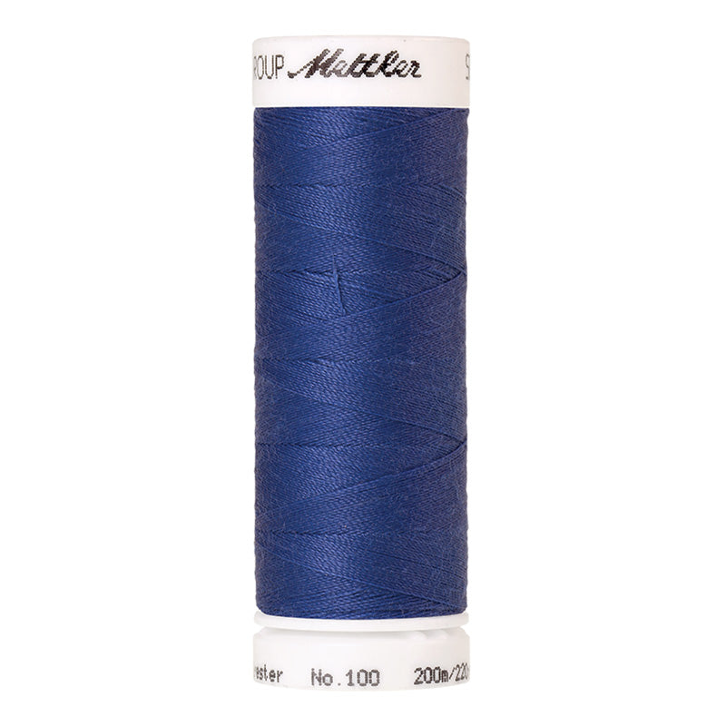 Fils Polyester Seralon 200 m - Bleu foncé