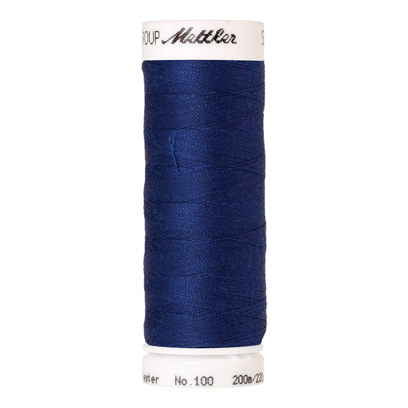 Fils Polyester Seralon 200 m - Bleu foncé