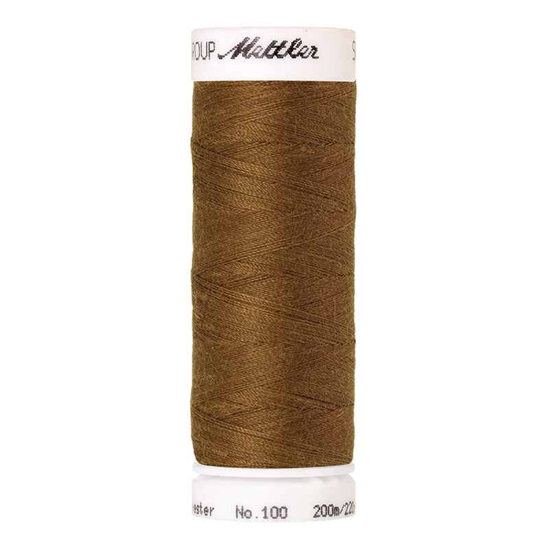 Fils Polyester Seralon 200 m - Marron