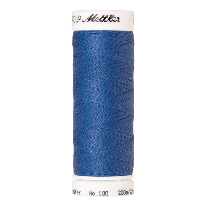 Fils Polyester Seralon 200 m - Bleu foncé