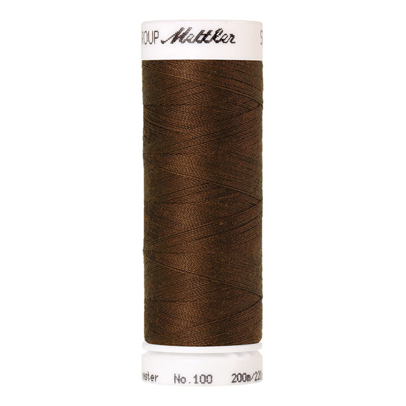 Fils Polyester Seralon 200 m - Marron