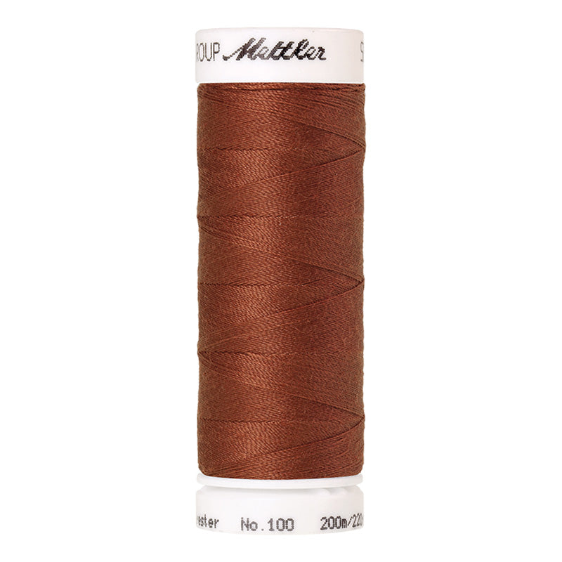 Fils Polyester Seralon 200 m - Marron