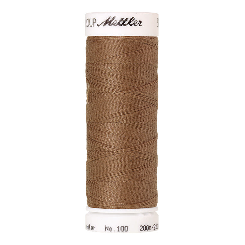 Fils Polyester Seralon 200 m - Marron