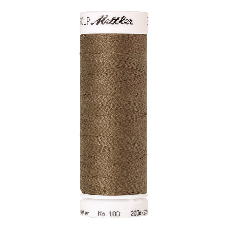 Fils Polyester Seralon 200 m - Marron