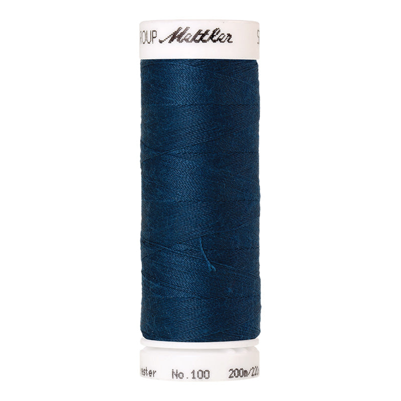 Fils Polyester Seralon 200 m - Bleu foncé